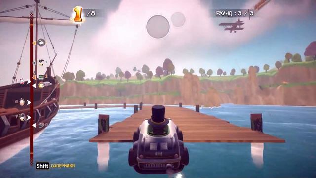 ГОНКИ НА ЛАГАХ (GARFIELD KART:Furious Racing) смотреть онлайн