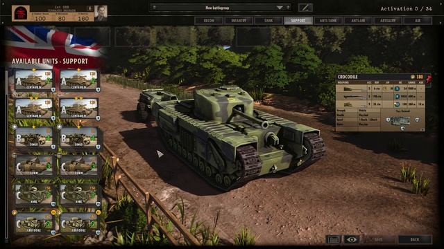 SECOND WAVE DLC! 1st SSB (Commando Brigade) - Steel Division: Normandy 44 Battlegroup Preview #1 смотреть онлайн