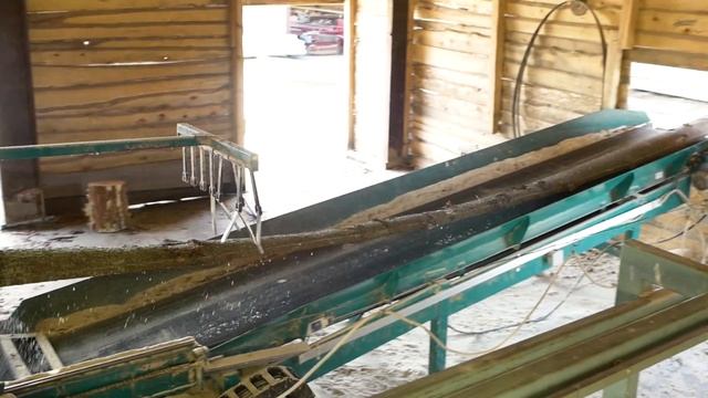 Wood Mizer LT300 на производстве Экохоум смотреть онлайн