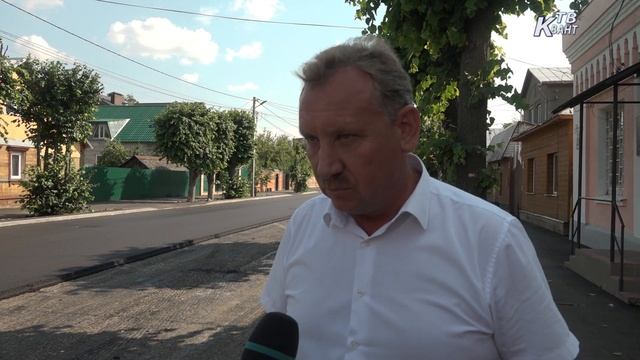 Продолжаются работы по благоустройству улицы Дзержинского Зарайск смотреть онлайн