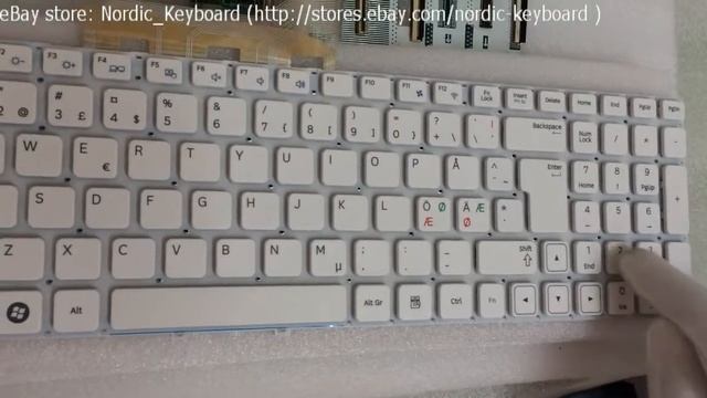 Cnba5903114hbil nordic Keyboard For Samsung NP300e5a 300V5A смотреть онлайн