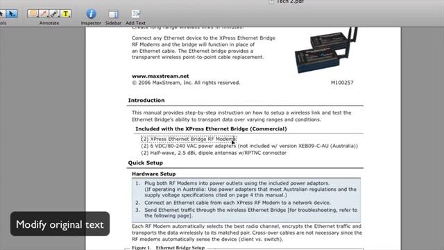 Edit PDF using AnyBizSoft PDF Editor for Mac Beta смотреть онлайн