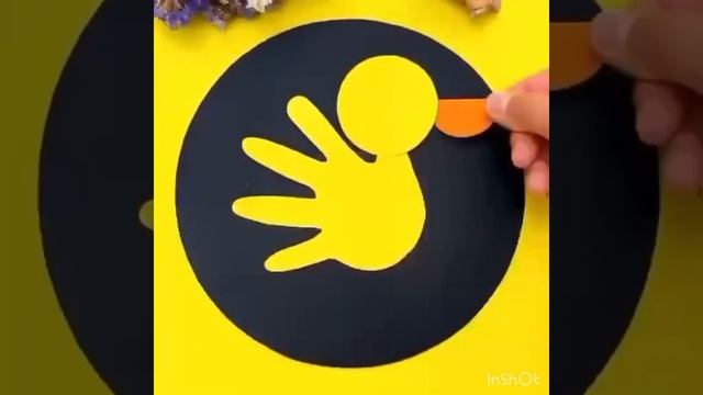 Подделка с помощью ладошки ? / Поделки / Уроки творчества смотреть онлайн