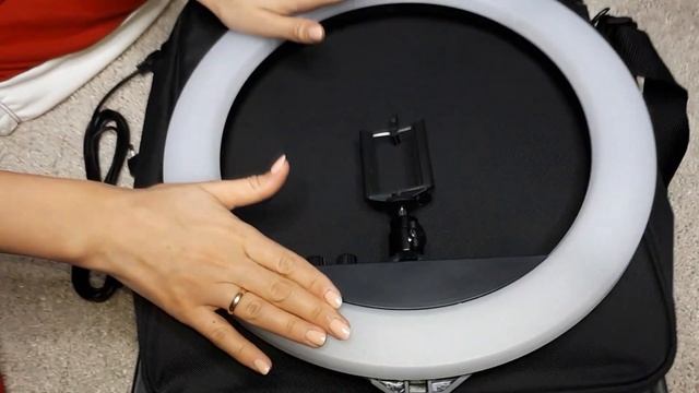 Кольцевая лампа FOSOTO RL12 II с ALIEXPRESS. Кольцевая лампа.Распаковка лампы RL12 II .