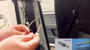 VAG Speakers Installing / Установка динамиков в задние двери Skoda