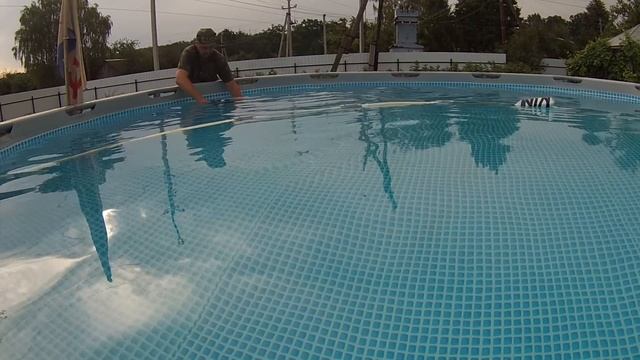 Как сохранить чистую воду в каркасном бассейне! смотреть онлайн