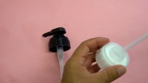 How To Open a Davines Shampoo / Conditioner Liter Pump