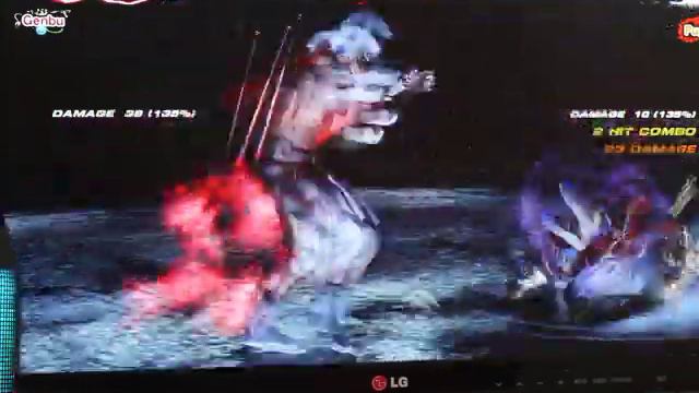 Tekken Tag 2 xbox 360 Player Match Bru,Nina vs Hei,Baek смотреть онлайн