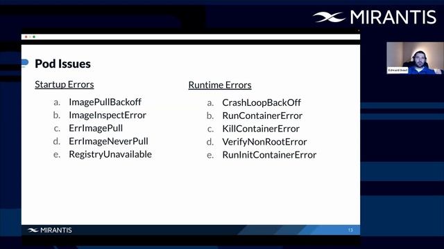 How to Troubleshoot an Application on top of Kubernetes | Mirantis Labs - Tech Talks смотреть онлайн