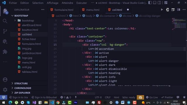 Bootstrap Systeme de Grille Bootstrap смотреть онлайн