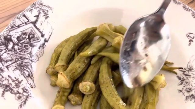 Бамия запечённая|бамия в духовке|окра смотреть онлайн