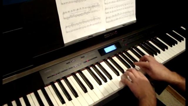 Mozart - Lacrimosa (Requiem) on Casio Celviano AP-620 смотреть онлайн