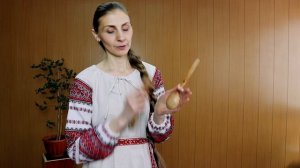 Игра на двух ложках . Фигура "Чашечка об чашечку"