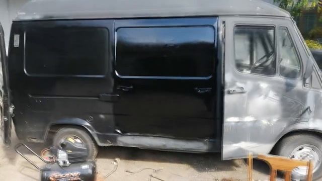 Будни перевозчика #2 Покраска буса смотреть онлайн