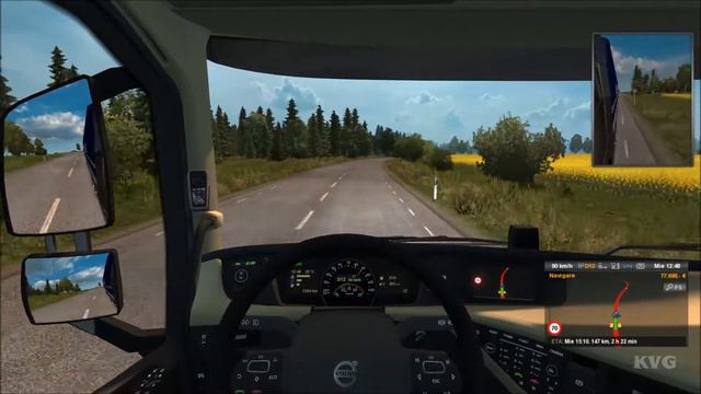 Euro Truck Simulator 2 - Scandinavia - Göteborg to Kalmar Gameplay (PC HD) [1080p] смотреть онлайн