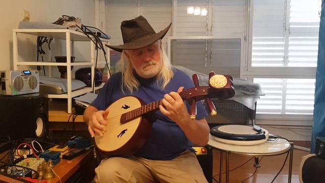 Blues on "chinese banjo", ruan. смотреть онлайн