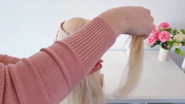 ?coiffure mariage pour les filles.|Hairstyle Braided Flower| Красивые прически Свадебные , Вечерние смотреть онлайн