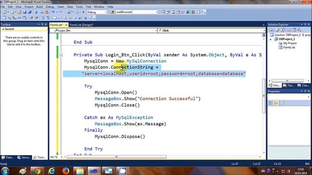 MySQL VB NET Tutorial 2 Create Login Form with MySql and VB NET Part 1 смотреть онлайн