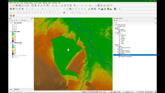 Using the Profile Tool plugin in QGIS смотреть онлайн
