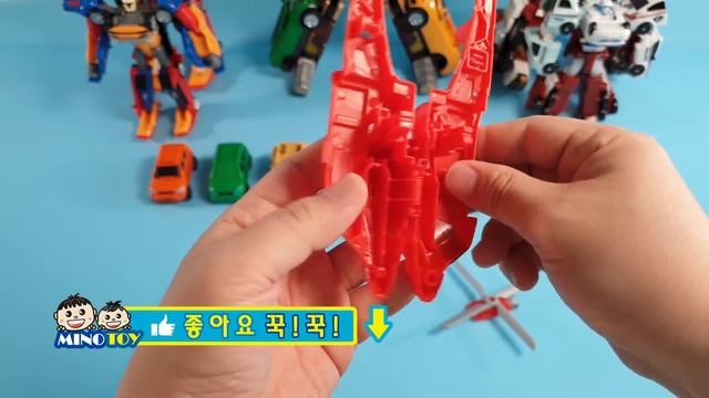 Tobot Mini GIGA7, Quatran, Tritan combine into robots each! смотреть онлайн