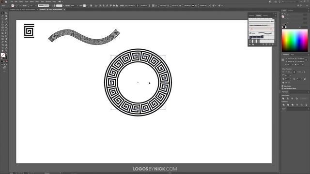 Repeat A Shape Along A Path with Illustrator смотреть онлайн