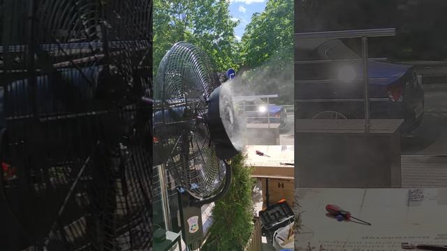 Вентилятор с увлажением воздуха HomieLand HL-260 в действии (ч.1) смотреть онлайн