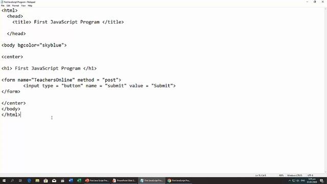 First Java Script Program (Urdu / Hindi) by Mohsin Raza - Tutorial No. 03 смотреть онлайн
