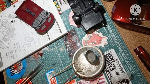 Aoshima Toyota Chaser JZX100 Vertex 1/24 - final assembly