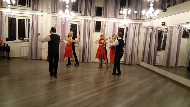 Шоу - группа клуба аргентинского танго в Рязани "Entre amigos". Дебют. смотреть онлайн