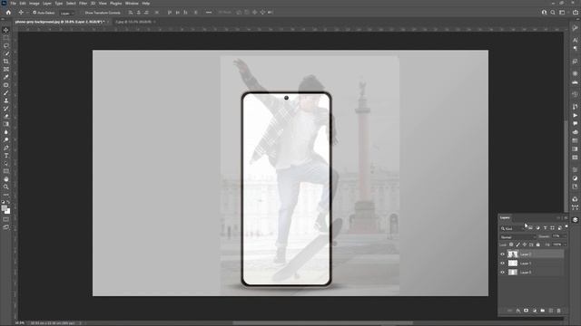 How to Create a Clipping Mask - [Photoshop Tutorial] смотреть онлайн