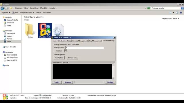 Como Ativar o Office 2010,2007,2003 - 2 Métodos - Serial e Keygen смотреть онлайн