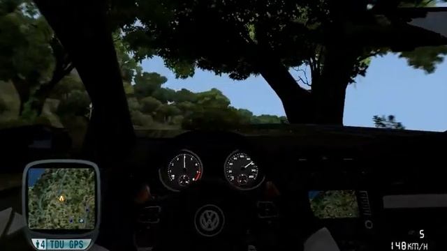 Tdu Volkswagen Golf 6 R Testfahrt смотреть онлайн