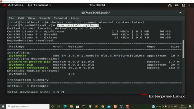 CREATE DOCKER CONTAINER смотреть онлайн