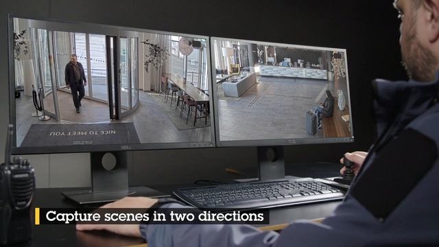 See in two directions - AXIS P3715-PLVE Network Camera смотреть онлайн