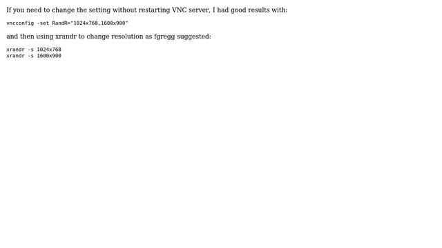 How to change screen resolution of VNC server without restarting it? (7 Solutions!!) смотреть онлайн