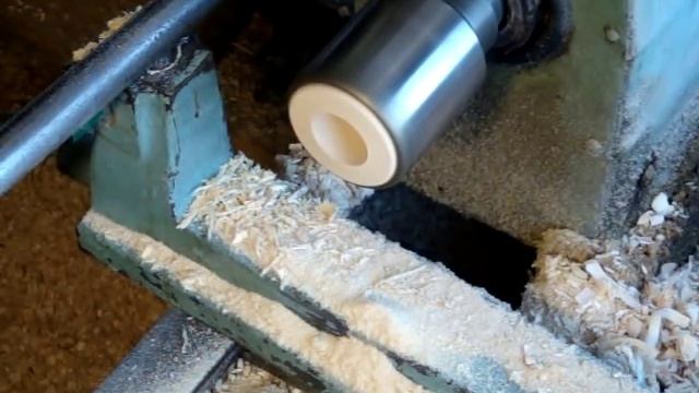 Учимся профессионально точить древесину № 31.Делаем деревянный вкладыш для токарного патрона. смотреть онлайн