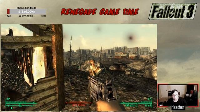 Renegade Game Time - Fallout 3 (Bye Bye Megaton?) смотреть онлайн