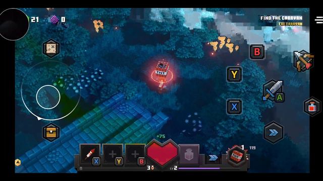 Minecraft Dungeons Touch Controls - Creeper Woods - Android Samsung Note 20 Ultra смотреть онлайн