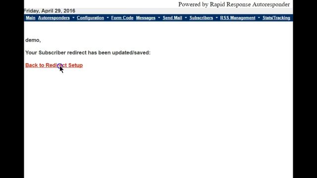 How to setup your redirect pages in Rapid Response Autoresponder смотреть онлайн