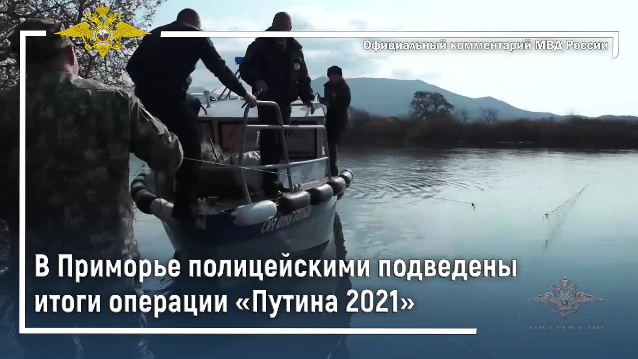 Ирина Волк: В Приморье полицейскими подведены итоги операции «Путина 2021» смотреть онлайн