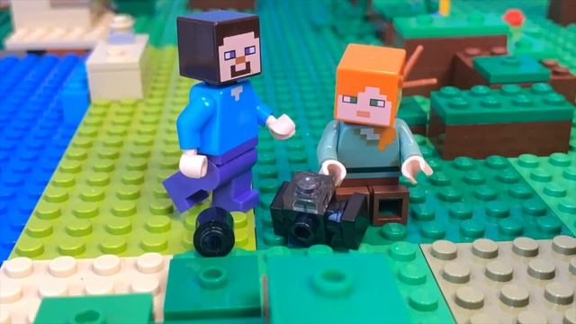 ?LEGO MINECRAFT: Camera (STOP MOTION video) смотреть онлайн