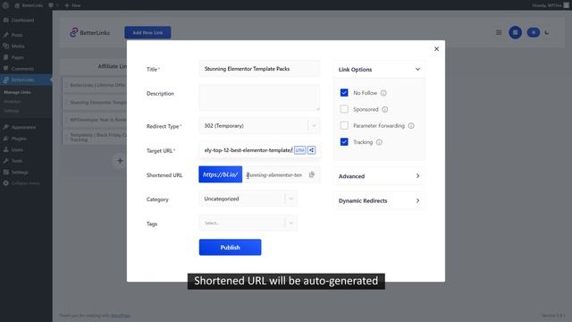 How To Use Link Shortener In WordPress To Make Pretty Links смотреть онлайн