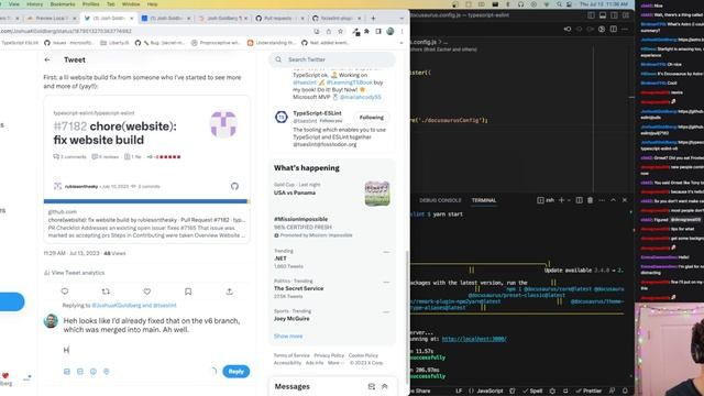 July 13th, 2023: Personal site SEO and typescript-eslint no-floating-promises смотреть онлайн