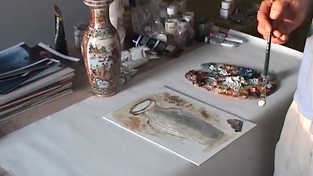 как начать рисовать масляными красками? 3 часть смотреть онлайн