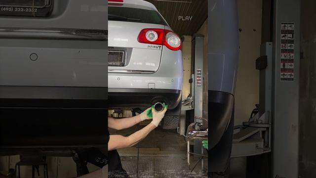 Какие НАСАДКИ НА ВЫХЛОП установить в 2023? Тюнинг VAG Passat 2.0 смотреть онлайн