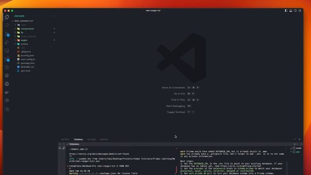 #4 – Setting up Prisma and Supabase смотреть онлайн