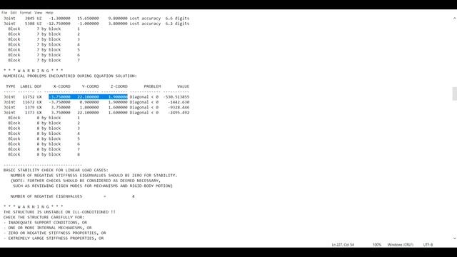 HOW TO GET KNOW ABOUT WARNINGS (LOCATION AND TYPE) IN CSI-ETABS (V16) смотреть онлайн
