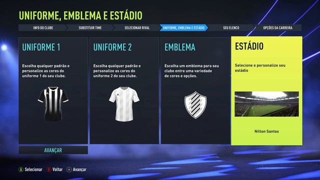 FIFA 22 | ESTÁDIO NILTON SANTOS | ENGENHÃO E UNIFORME DO BOTAFOGO RJ | MODO CARREIRA | TUTORIAL смотреть онлайн