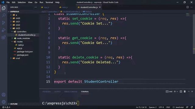 Cookie in Express JS (Hindi) смотреть онлайн
