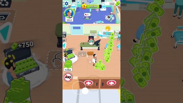 Doctor Hero - Gameplay Walkthrough #day2  Doctor Hospital Manager (iOS, Android)